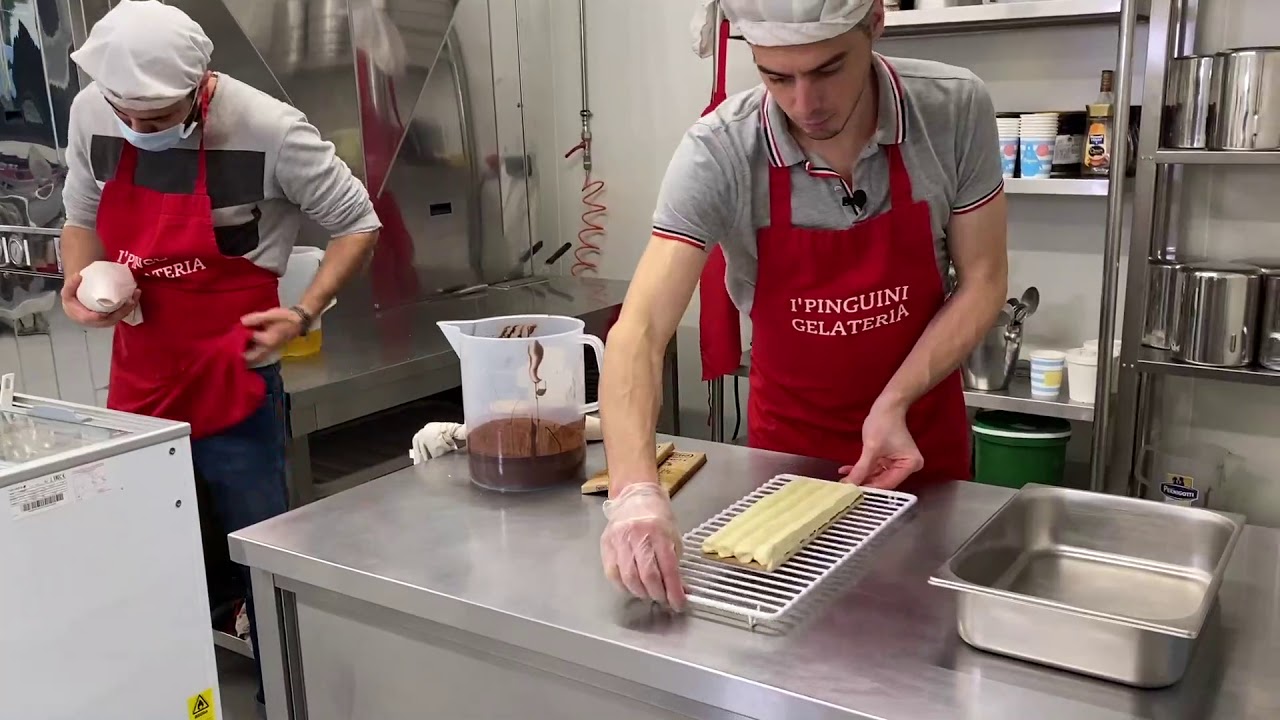 La bonne recette : bûche glacée, vanille et gianduia, par Alex Catani
