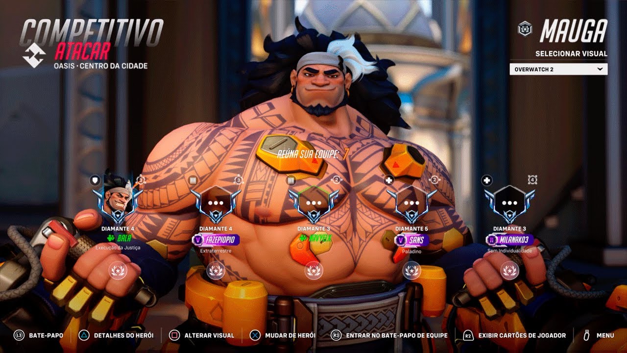 Overwatch 2 Ranked Gameplay 4k (No Commentary)