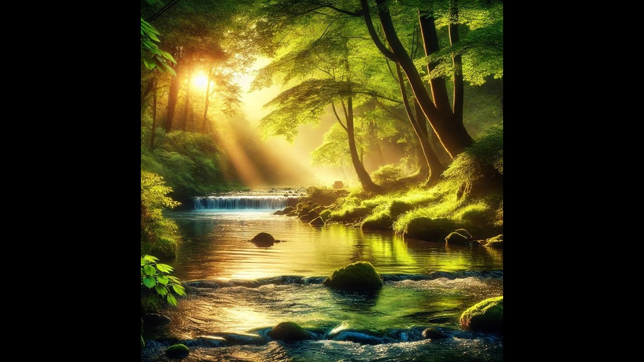 Побег от природы: релаксация в сердце великолепных пейзажей 🌿✨. помогает справиться со стрессом