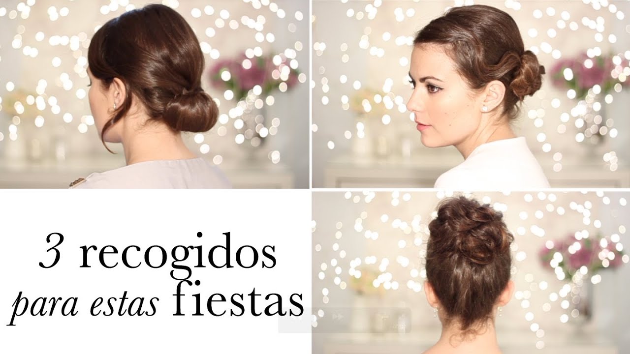 3 Recogidos de Fiesta faciles