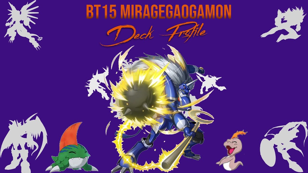 Digimon TCG BT15 MirageGaogamon Deck Profile