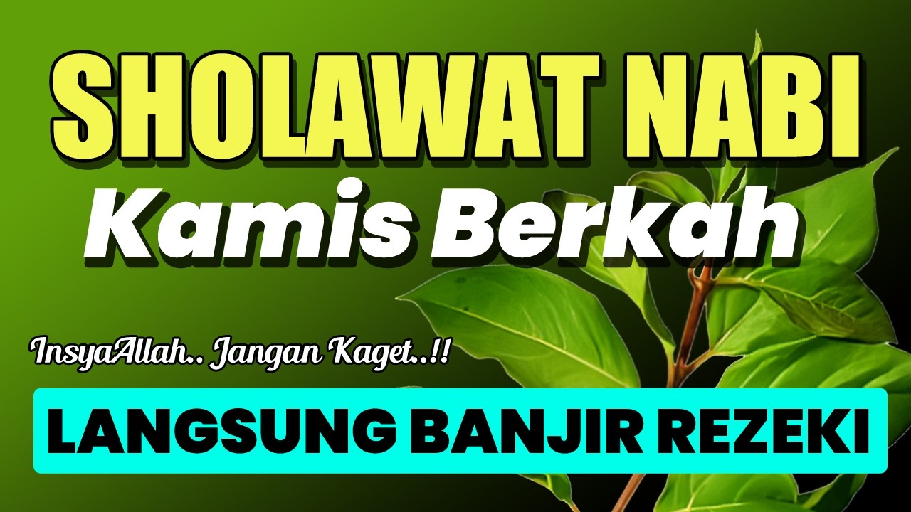 LIVE Sholawat Jibril Pengantar Tidur Menuntun Berkah | Relaxing Night Sound