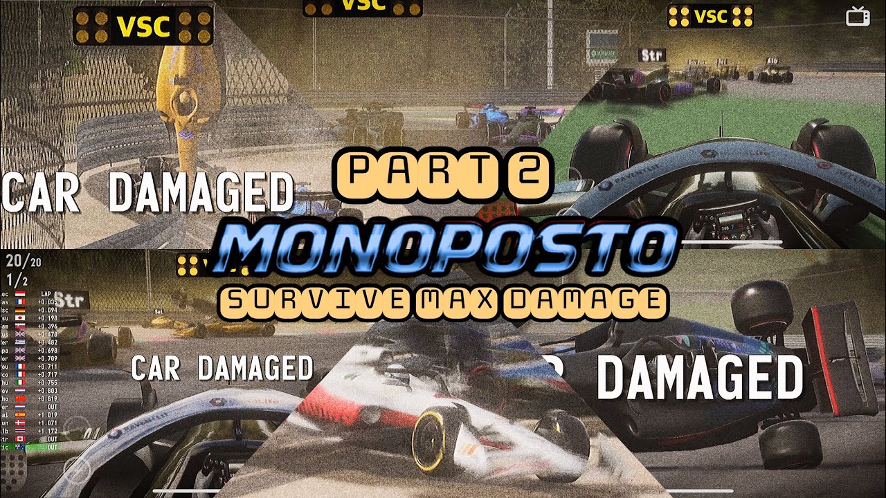 Monoposto 2022 SURVIVE MAX DAMAGE PART 2!