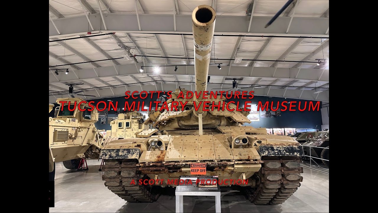 Танки, танки и ещё раз танки — Музей военной техники в Тусоне — M1A1 — T-72