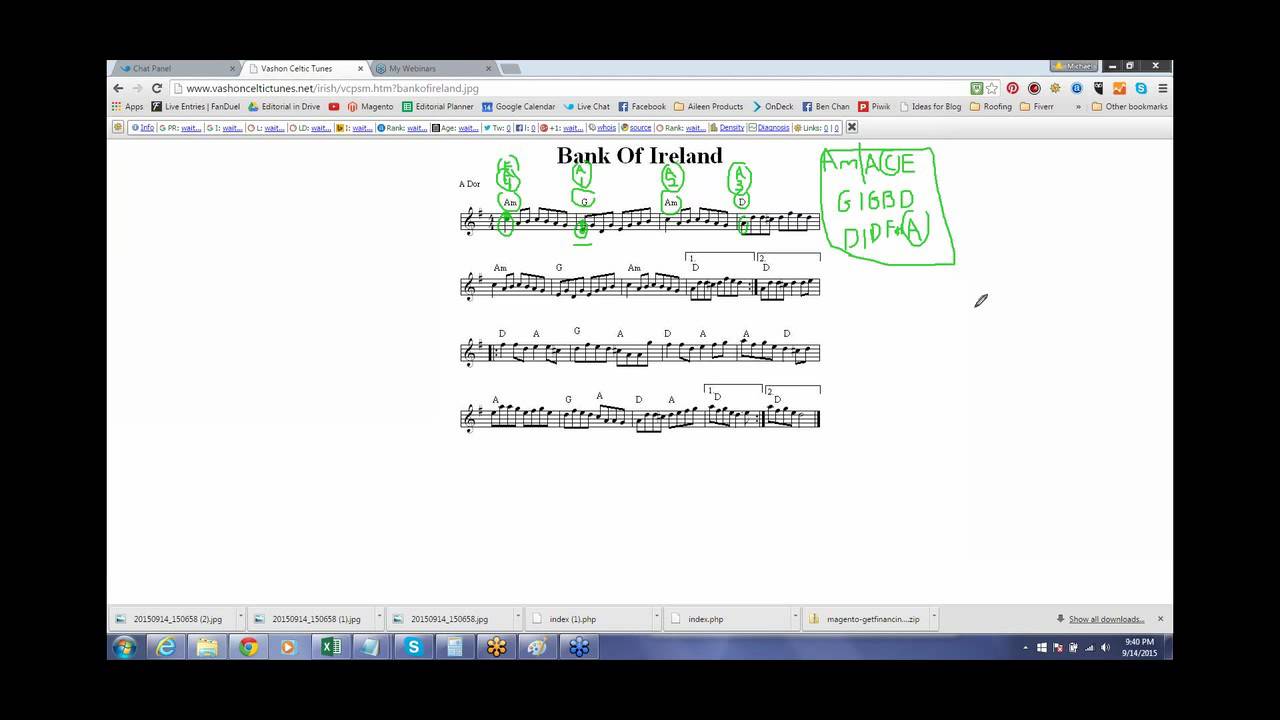 Learn The Bank of Ireland - Irish Fiddle Webinar Class HD