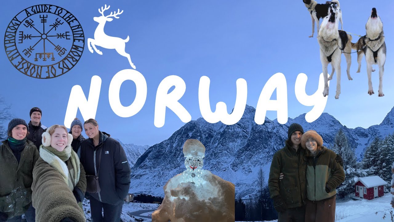 Aussies see snow for the first time! • Norway 2025