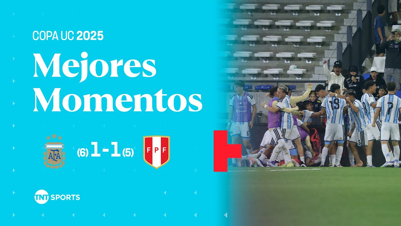 Argentina (6) 1 - 1 (5) Per&uacute; | Copa UC 2025 | TNT Sports