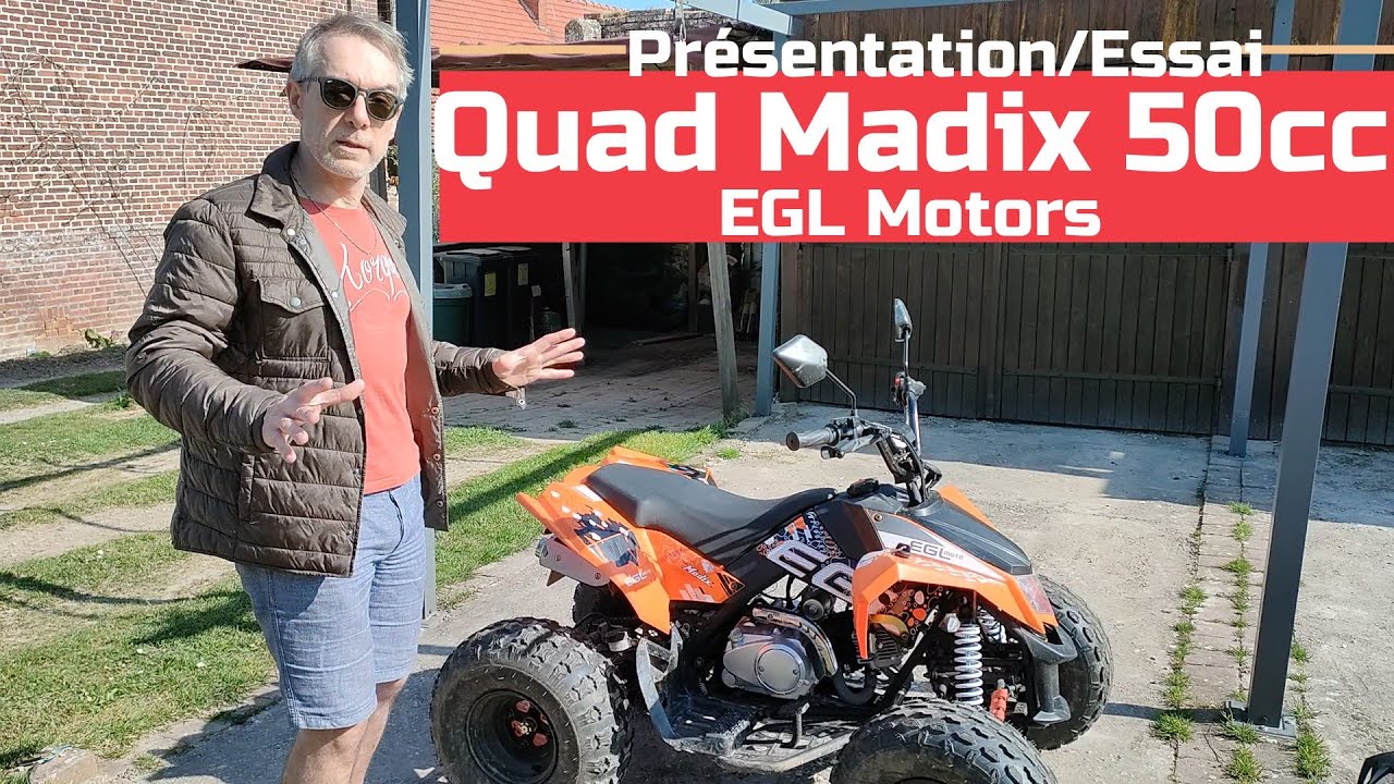 Un quad étonnant pour 50cc!! Présentation et essai du Madix