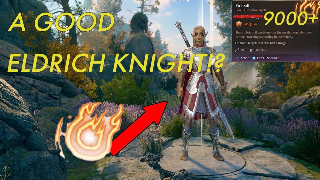 How to build a TANK ELDRITCH KNIGHT in Baldurs Gate 3!