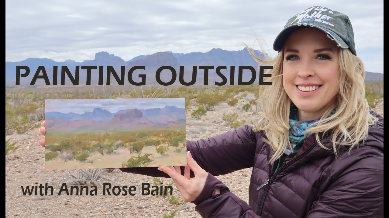 Plein Air Painting Tips and Tricks with my Identical Twin Anna Rose Bain