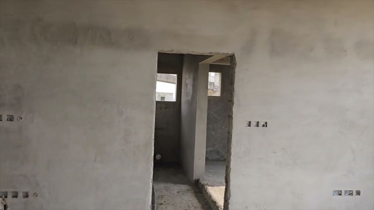 || Building A Modern Home In Ghana || Final Interior Plastering ||