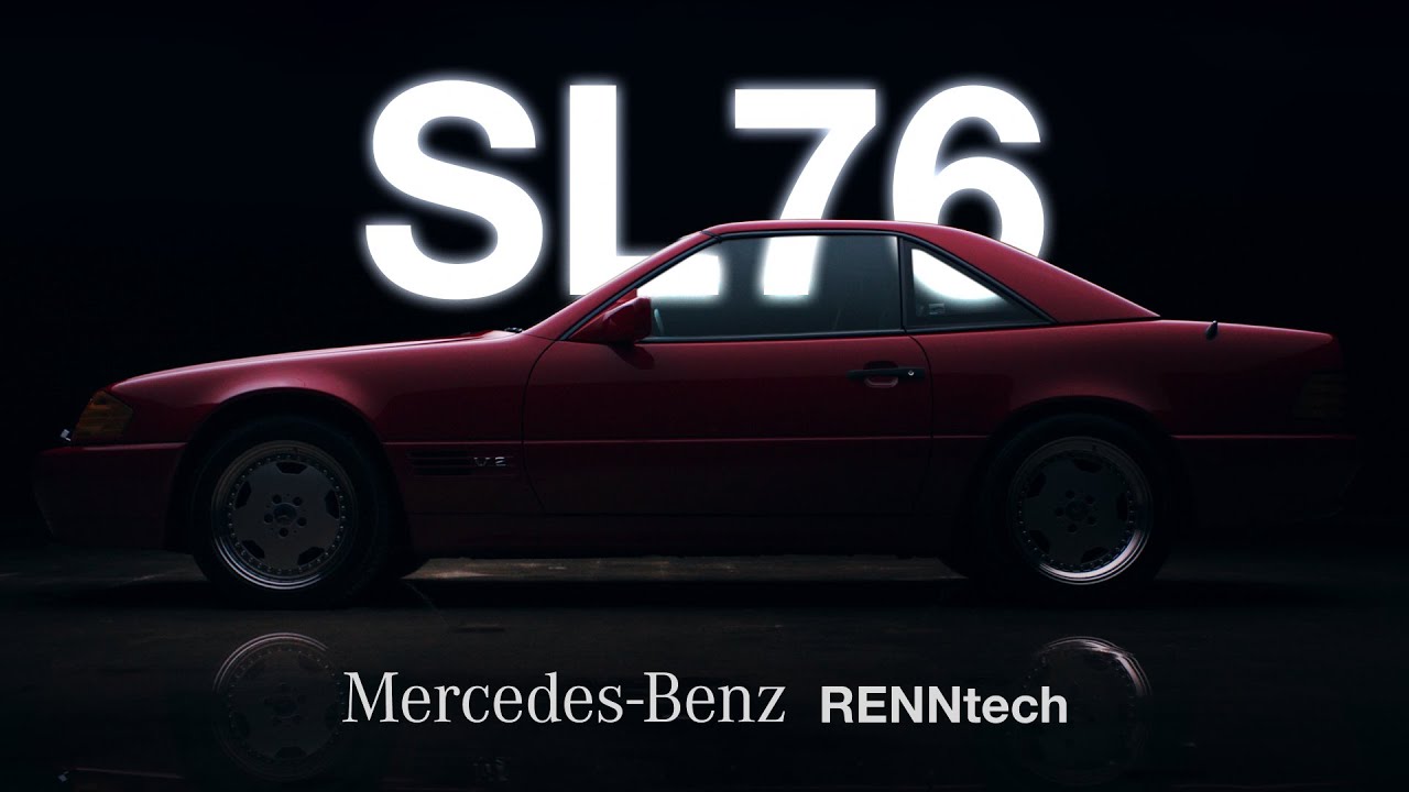 RENNtech Mercedes-Benz 600SL: єдиний у світі з двигуном 7,6 літрів | WBT Garage #5