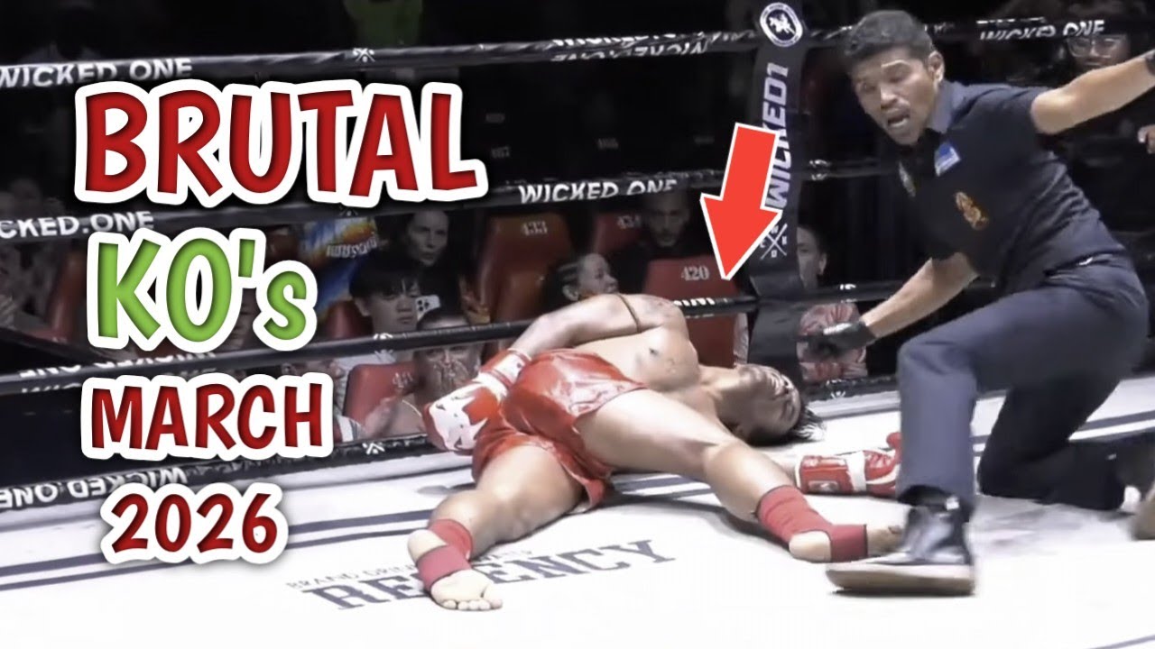 Жестокие нокауты в ММА, март 2026 года | 3-я неделя