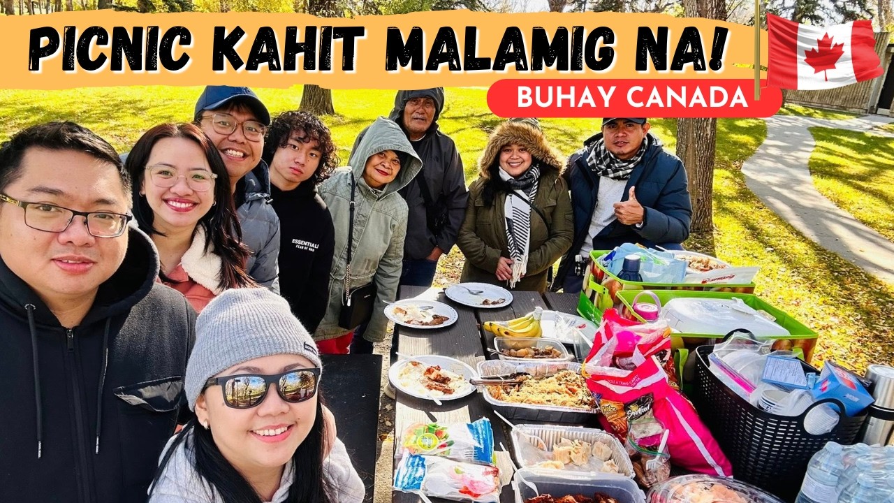 Picnic Pa Rin Kahit Malamig Na! | Buhay Canada | JAG AND TALA