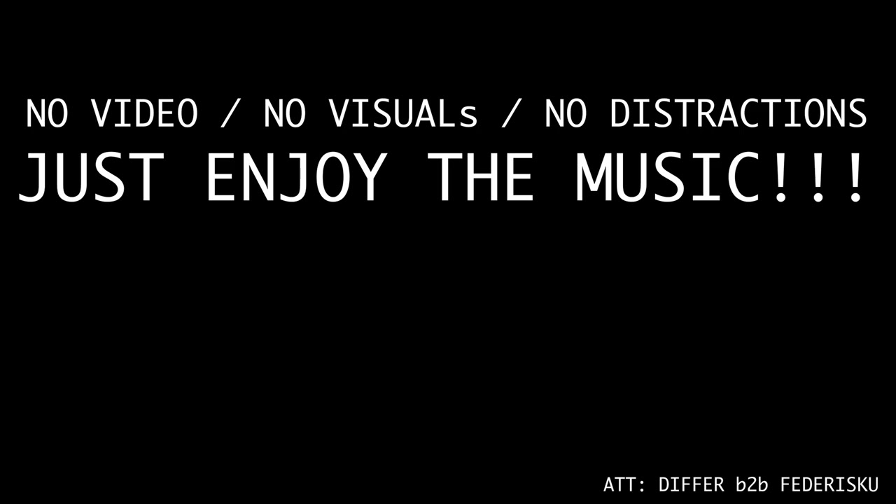 MINIMAL HOUSE SESSION NYE 2026 { DIFFER b2b FEDERISKU }