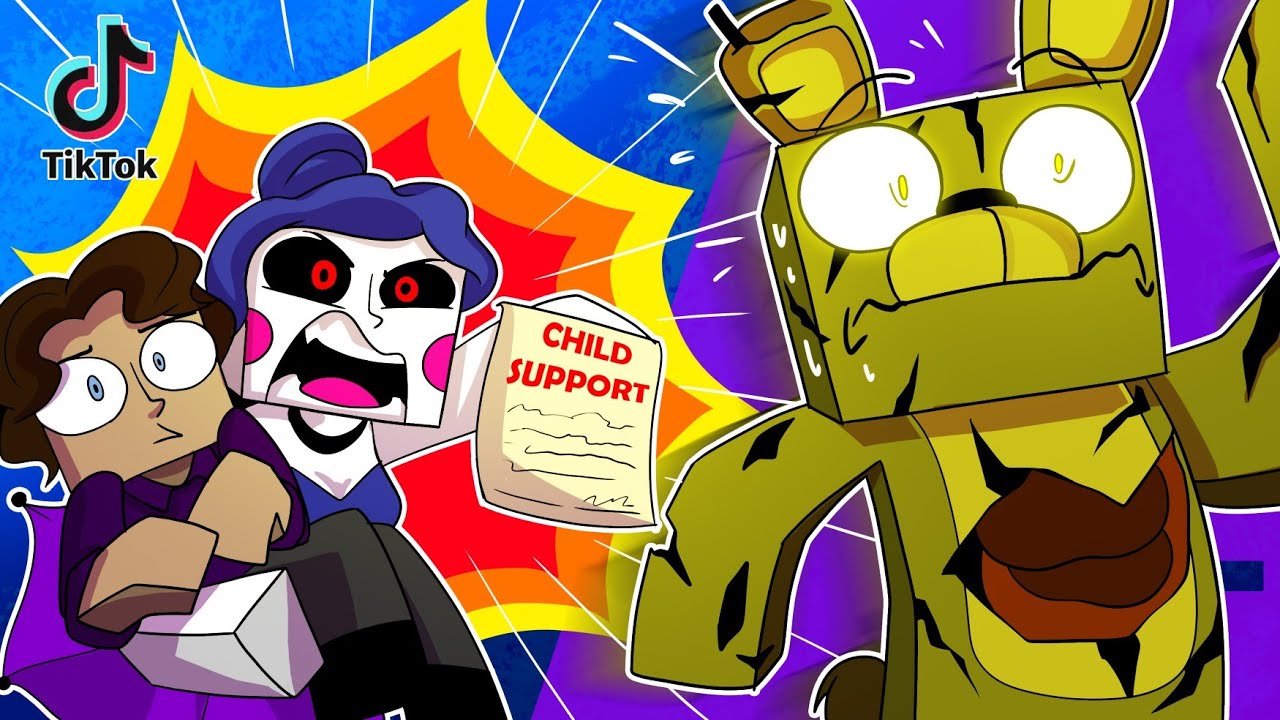 FNAF MINECRAFT REACTS TO AFTON FAMILY TIKTOKS