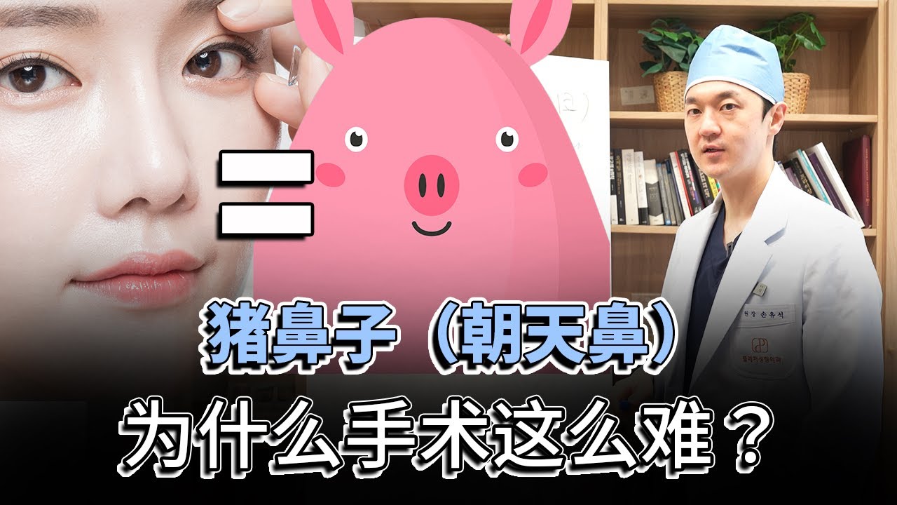 猪鼻子（朝天鼻）为什么手术这么难？