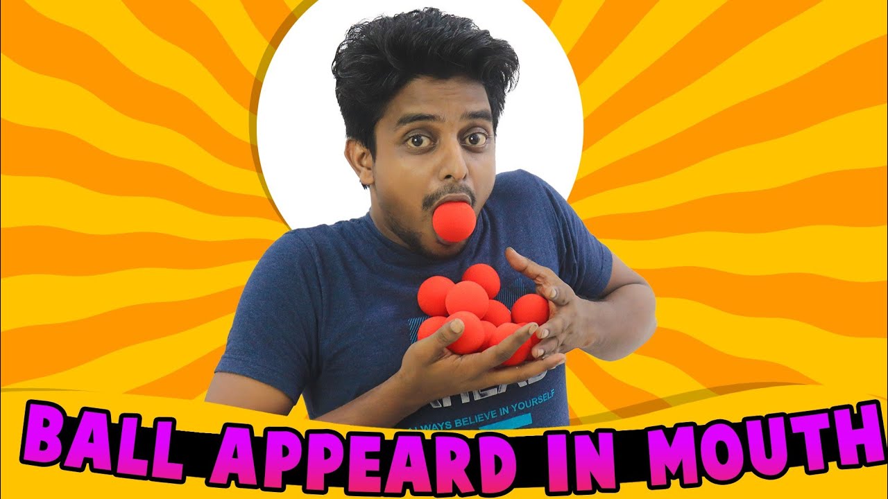 सीखें जादूगर मुंह से गेंद कैसे निकालते हैं How To Appeared Ball In Mouth | Tutorial Guruji Magic