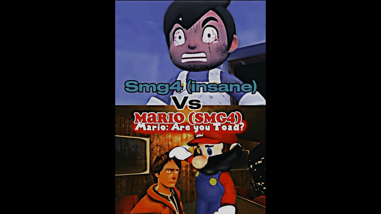 Smg4 (insane) vs Mario (smg4) @SMG4 #karim #smg4