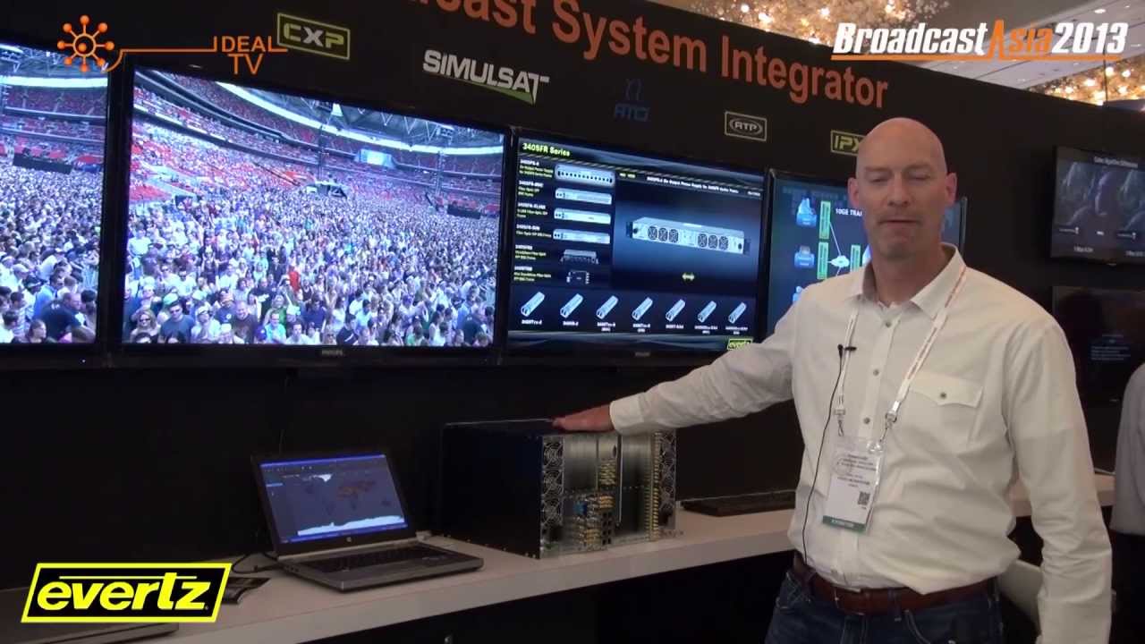 Evertz Infrastructure @ Broadcast Asia 2013
