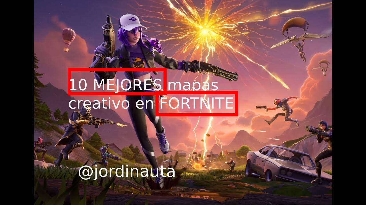 10 MEJORES MAPAS FORTNITE