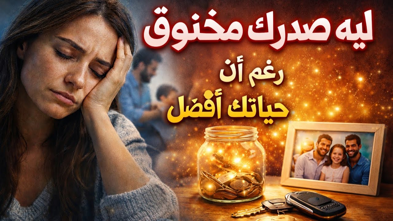 ليه مش حاسه بالسلام النفسي رغم أنك احسا من غيرك كتير 💔
