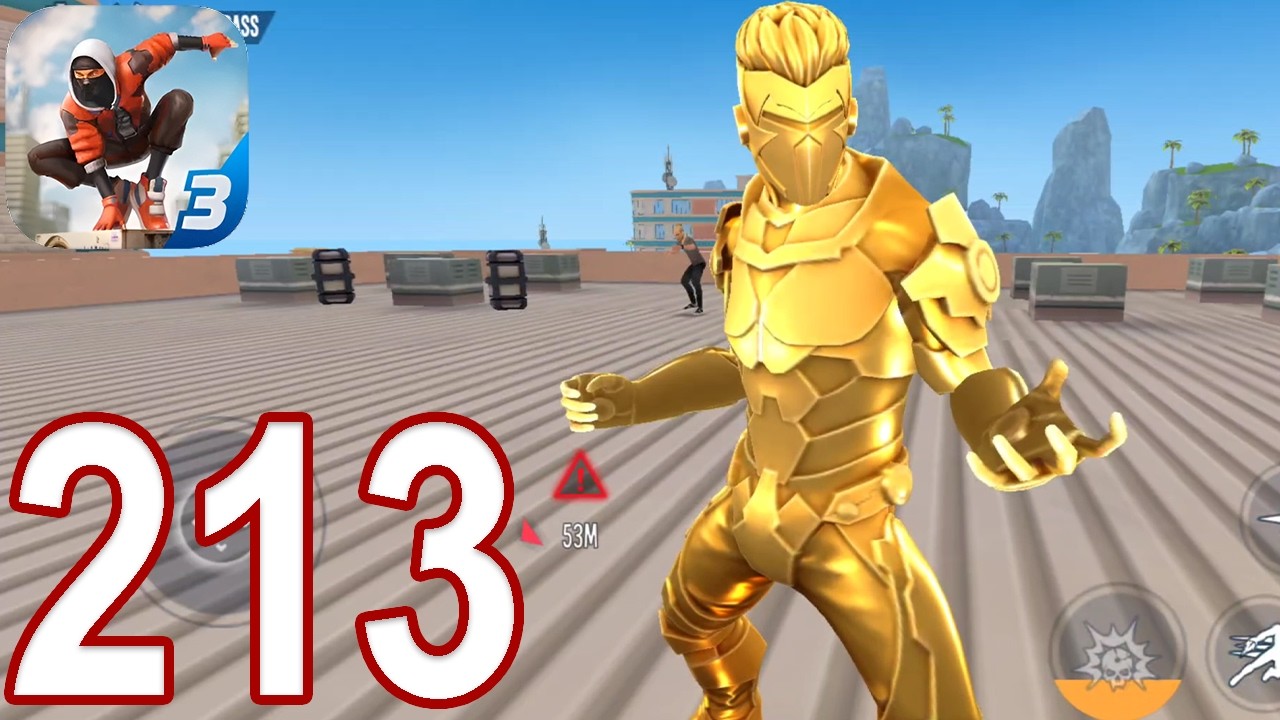 Spider Fighter 3 Gameplay Walkthrough Part 213 - Gold Iron Man (iOS, Android)