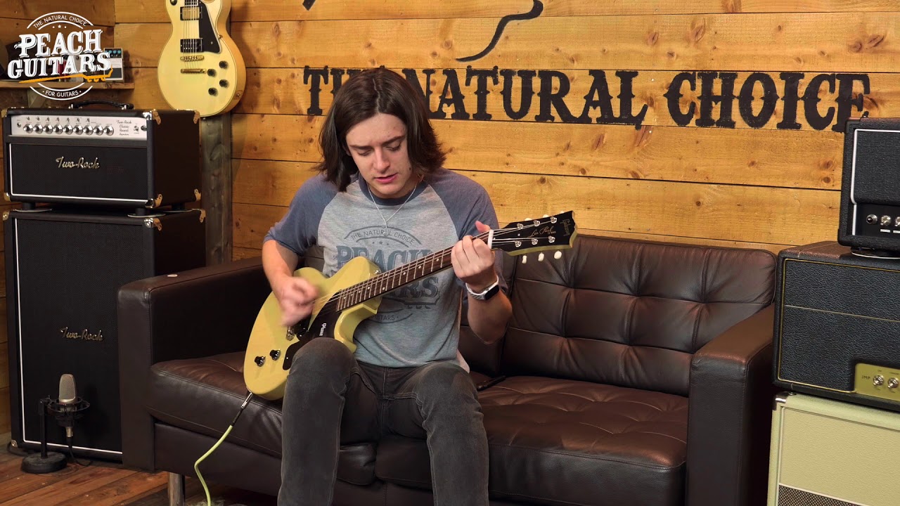 Gibson Custom 1957 Les Paul Junior Single Cut Reissue VOS TV Yellow 791386