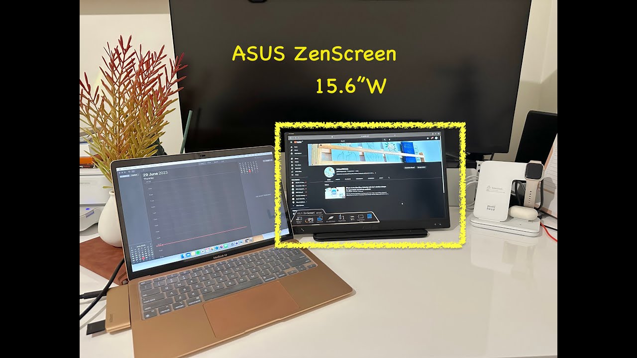 ASUS ZenScreen MB166C 15.6