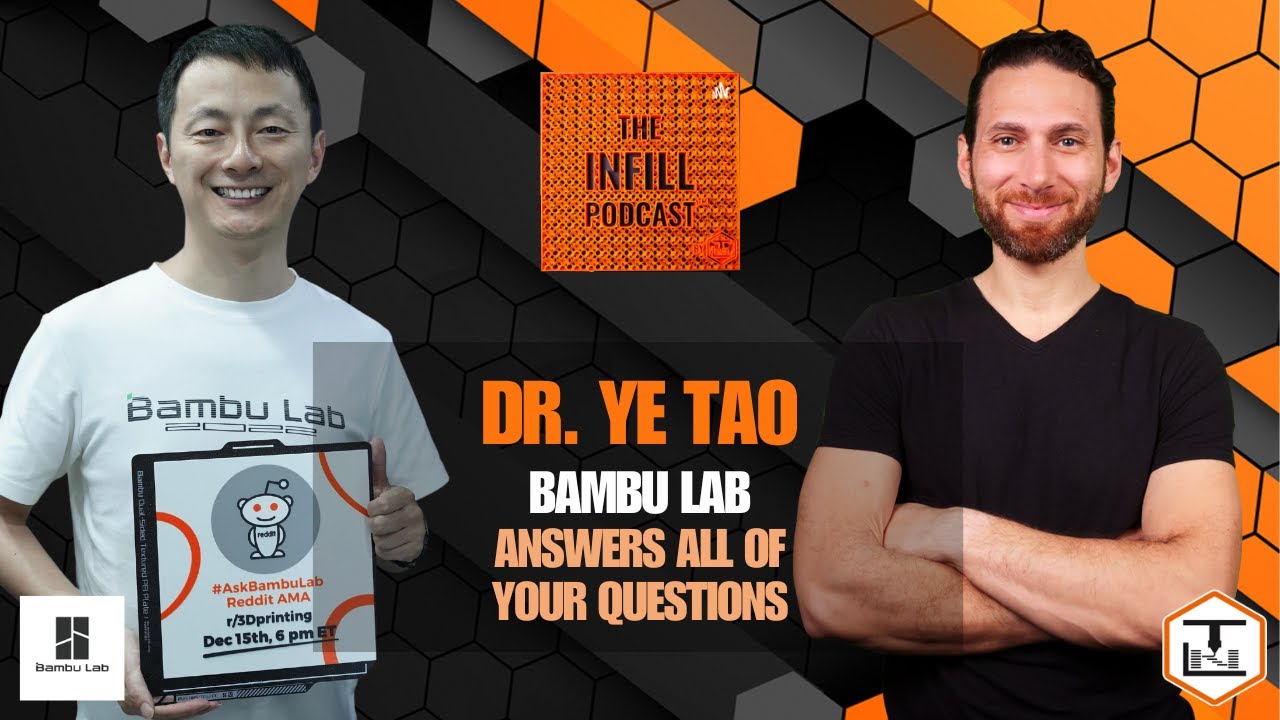 Ep. 13: Dr. Ye Tao, CEO of Bambu Lab, Answers ALL of Your Questions