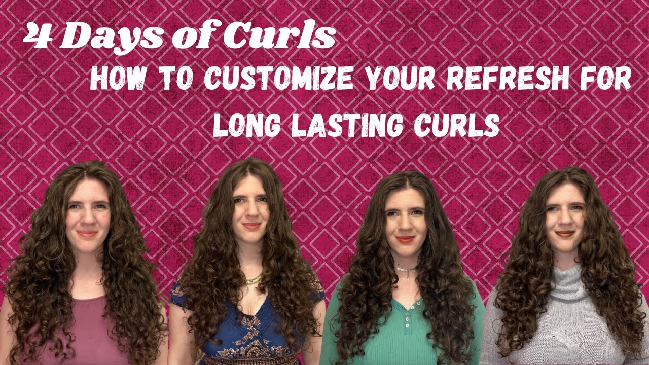 4 Days of Curly Hair: How I Stretch My Curly or Wavy Wash Day and Customize My Refresh Routine