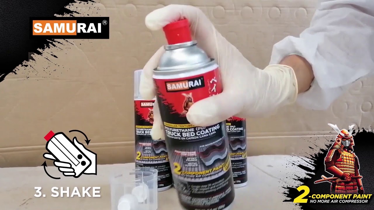 SAMURAI 2 COMPONENT PAINT STEP BY STEP