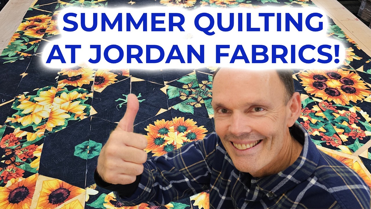 ЛЕТНЕЕ ЛОСКУТНОЕ ШИТЬЁ В JORDAN FABRICS!