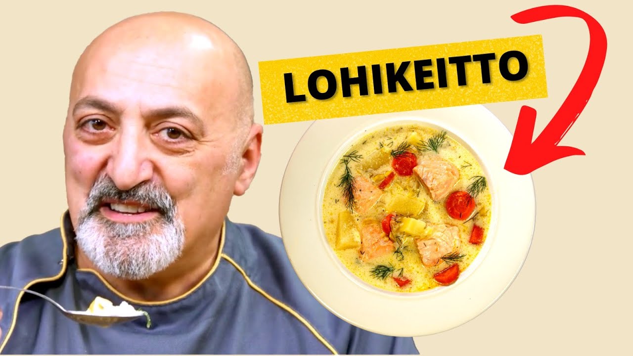Lohikeitto | Zuppa di pesce finlandese con il salmone S3 - P207