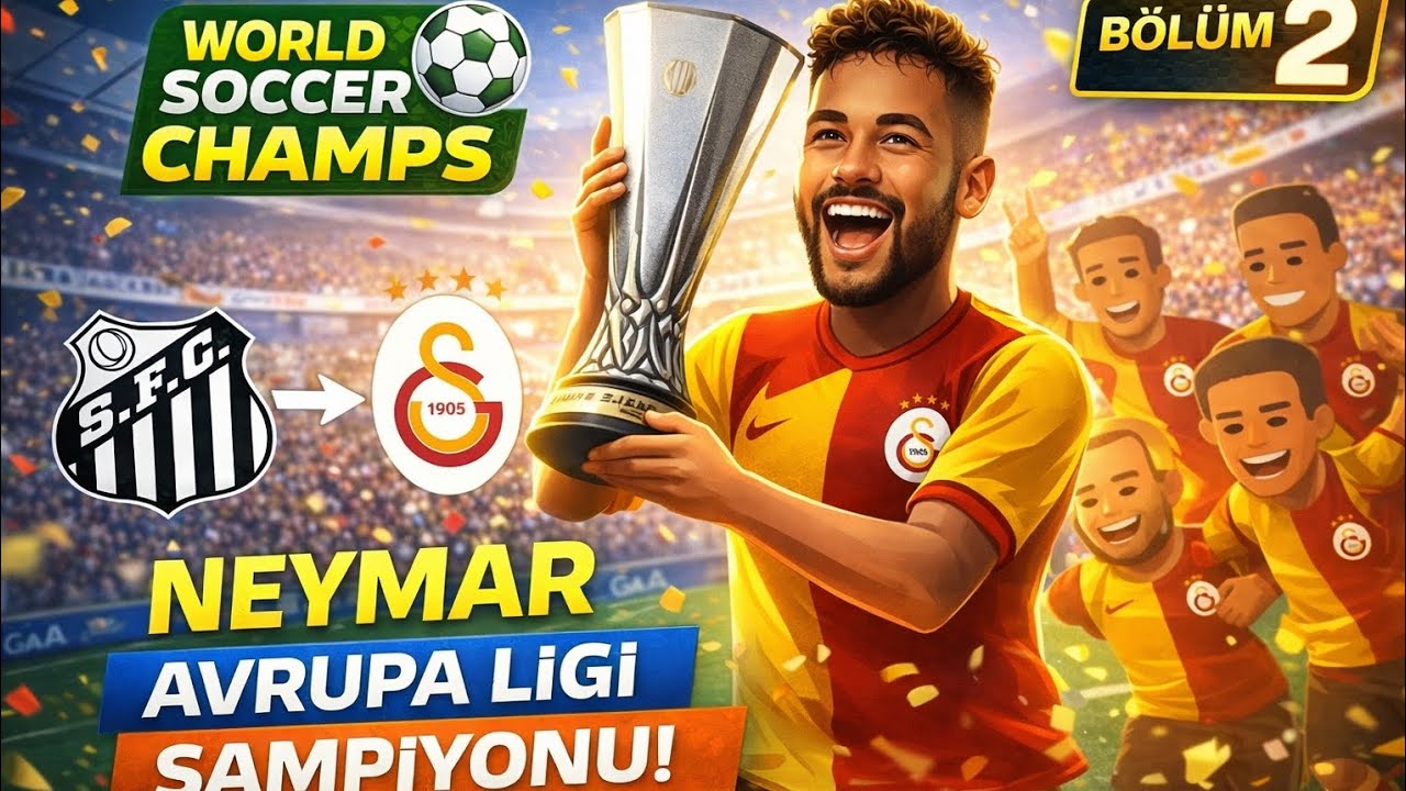 Neymar junior kariyer Avrupa ligi kazandı 😱 bölüm 2 
