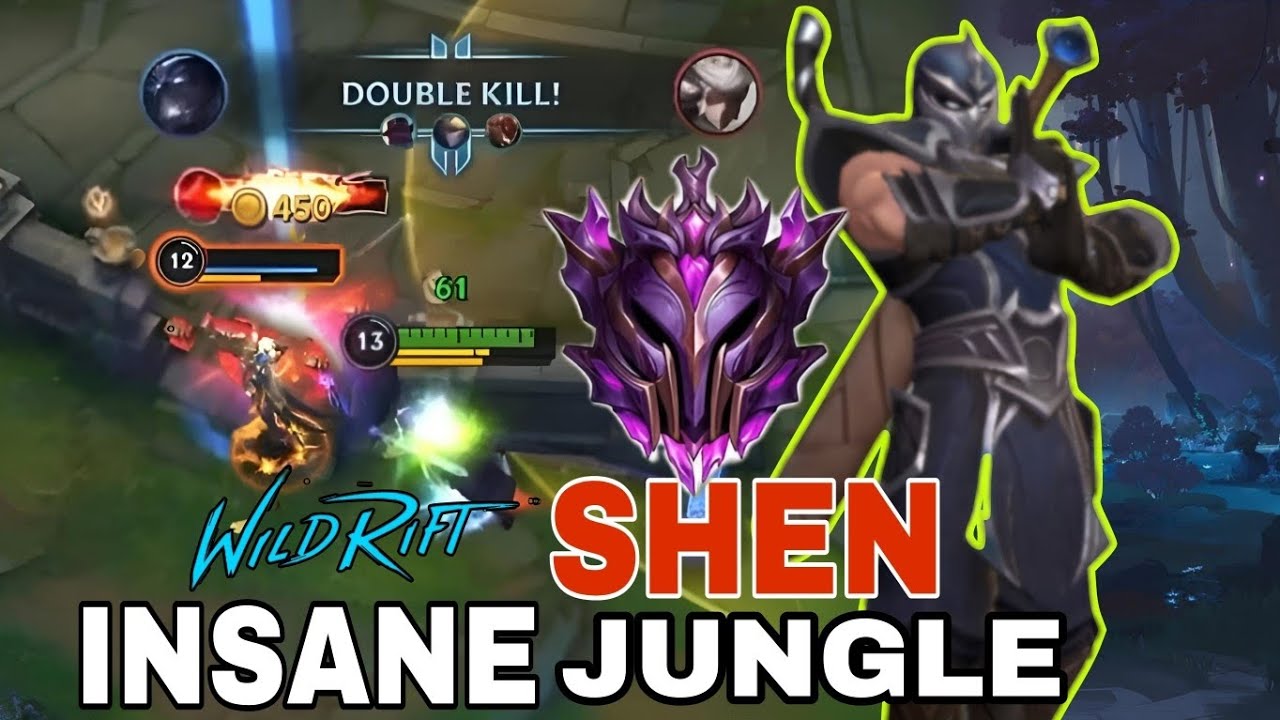 WILDRIFT | HOW TO PLAY SHEN IN JUNGLE IN THE CORRECT WAY | RUNES&BUILD