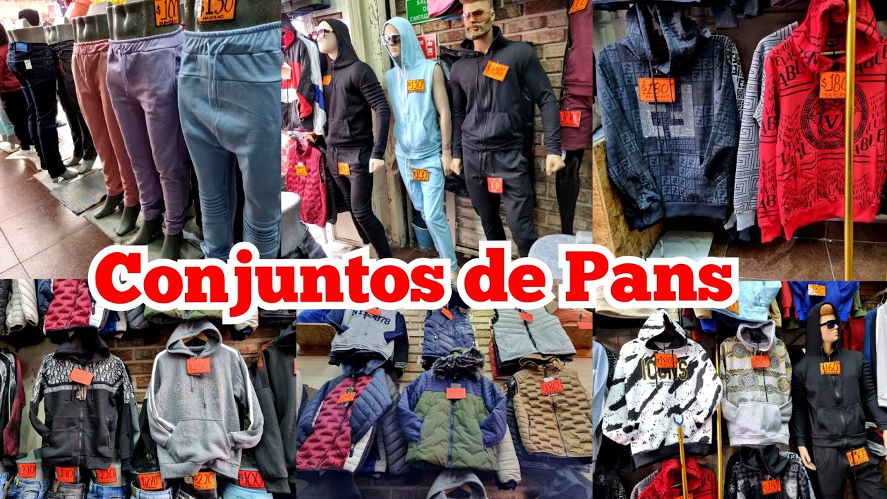 Nueva Tienda con CONJUNTOS DE PANS / SUDADERAS / CHAMARRAS  🧥  a Precios Bajos en el CENTRO