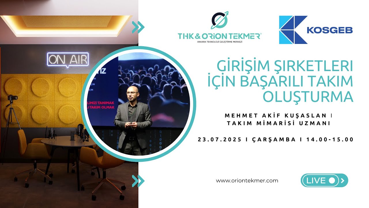 Girişim Şirketleri İ&ccedil;in Başarılı Takım Oluşturma Eğitimi