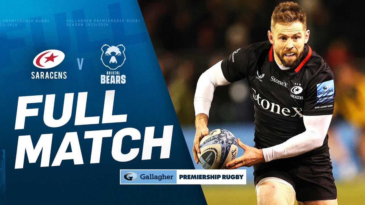 Saracens v Bristol - FULL MATCH | Tom Willis Masterclass! | Gallagher Premiership 24/25
