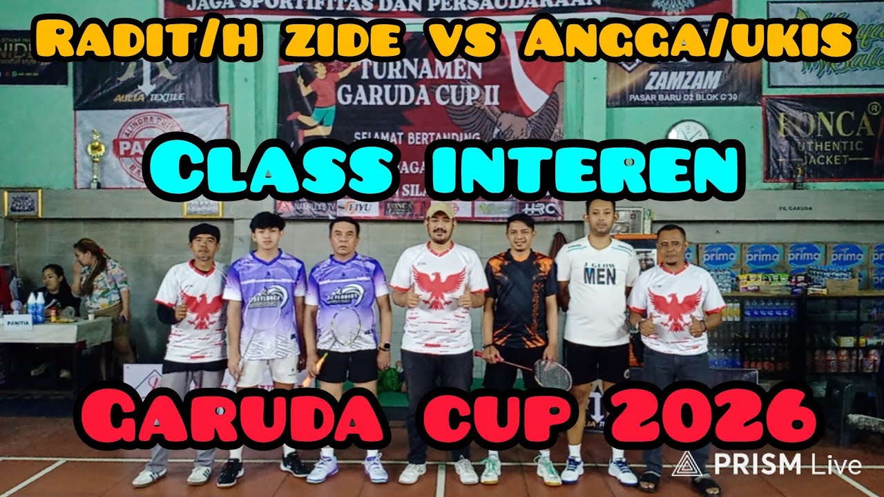RADIT/H ZIDE VS ANGGA/UKIS  GARUDA CUP 2 2026 OPEN TURNAMEN.    Channel EARS TV