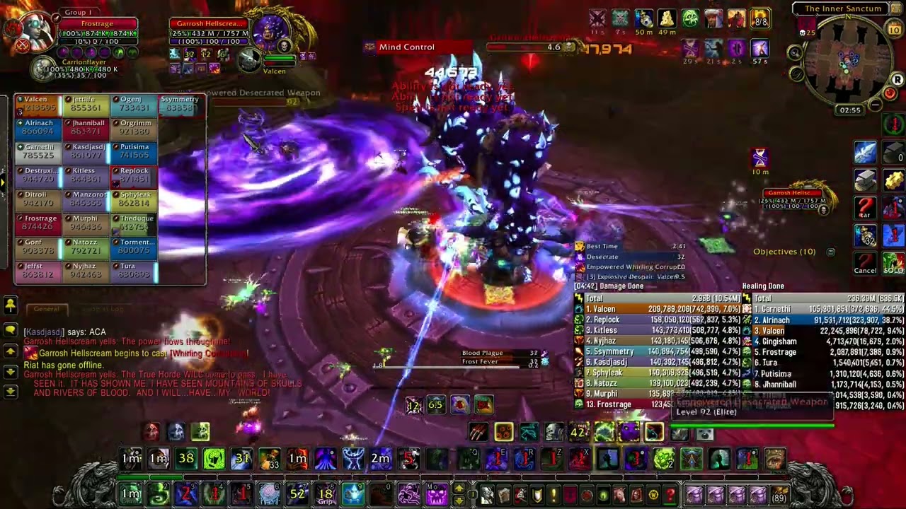 Garrosh 25H // Unholy DK // Mistblade Pandaria // 2023