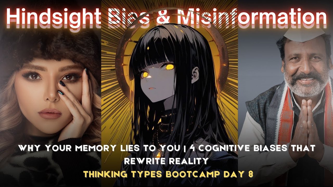 Why Your Memory Lies to You | 4 Cognitive Biases That Rewrite Reality