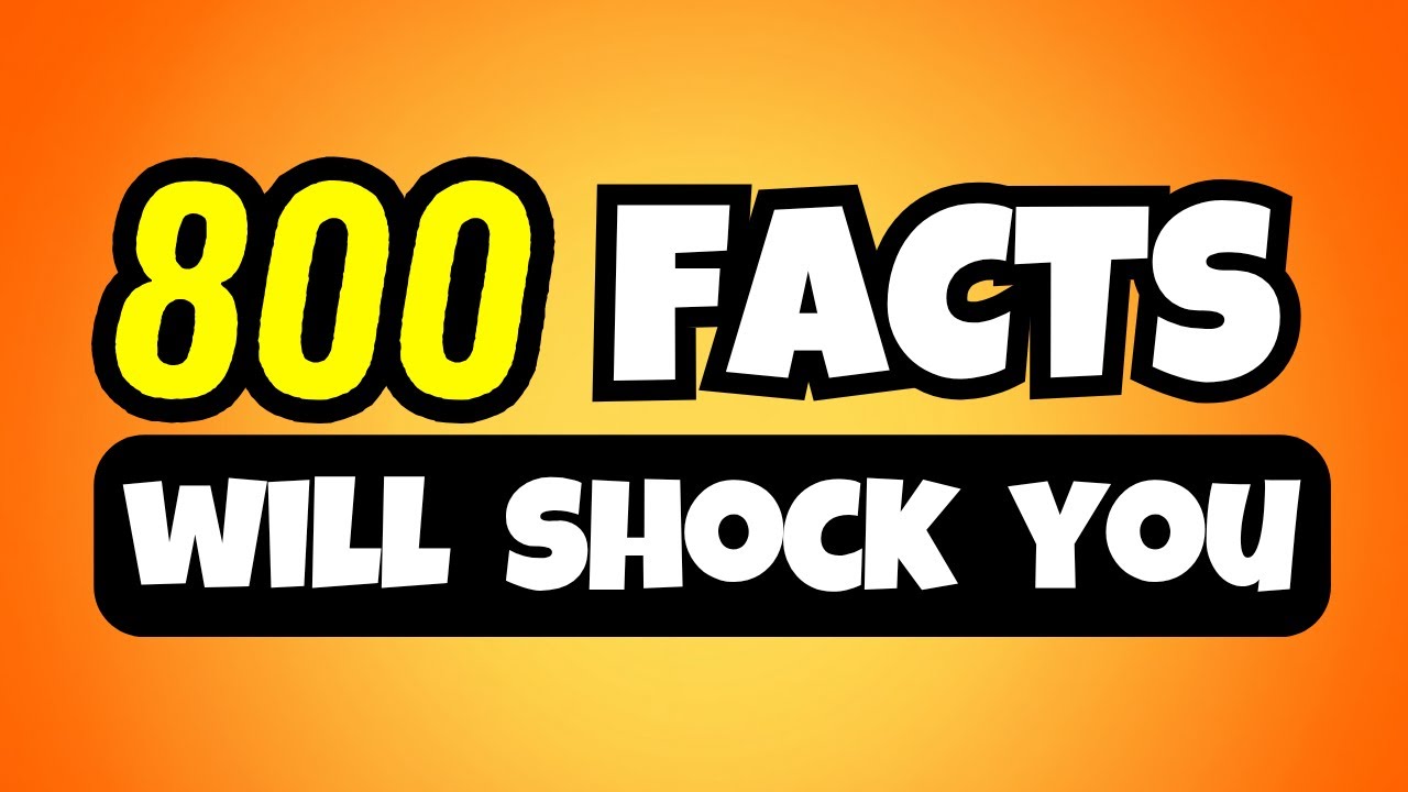 800 AMAZING Random CURIOSITIES Of The World That Will SHOCK You😲