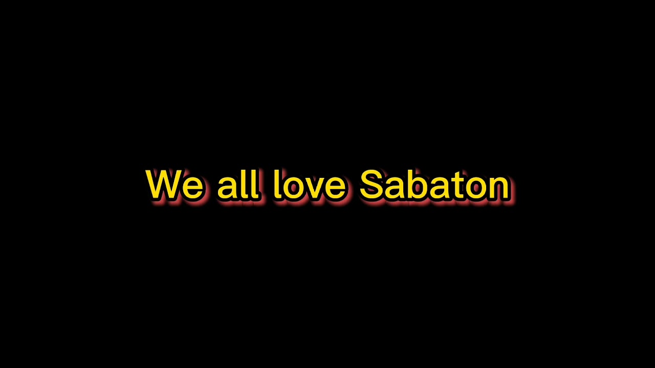 Sabaton - True Screaming Eagle Feat: Indy Neidell
