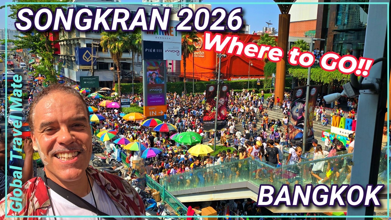 Top 5  Bangkok Songkran Celebrations 2026 🇹🇭 Thailand