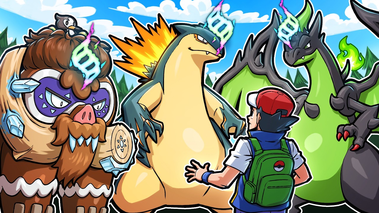 Choose Your Starter, But it's NEW Mega Pokemon I Created!