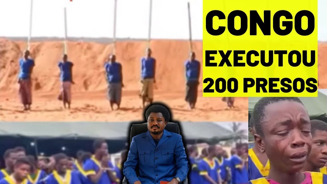 🛑 URGENTE: Governo da RDC Congo executa 200 jovens Kulunas!