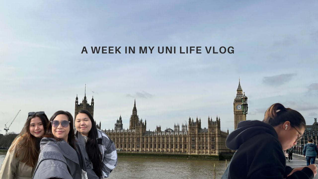 a week in my uni life | year 1 | university of surrey