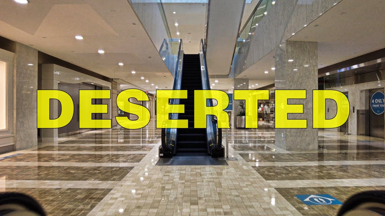 Exploring the Massive but EMPTY Underground PATH in Toronto (July 9, 2021)