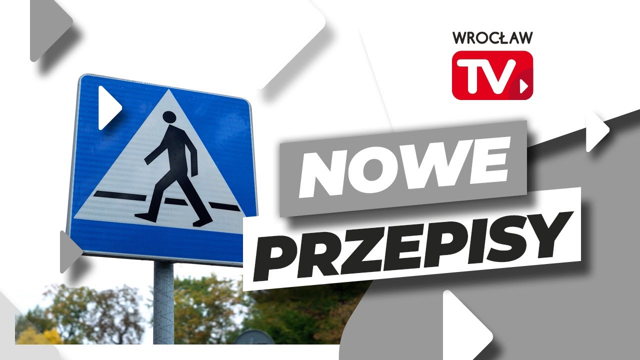 Uwaga piesi! Nowe przepisy drogowe weszły w życie | Wrocław TV